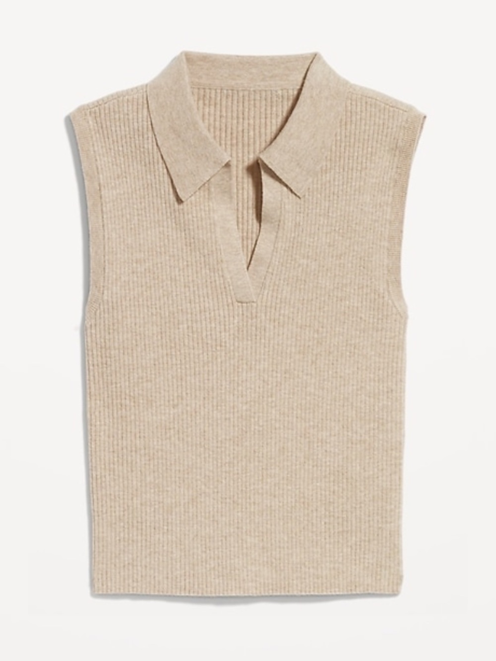 NWOT Old Navy Rib-Knit Crop Polo Sweater